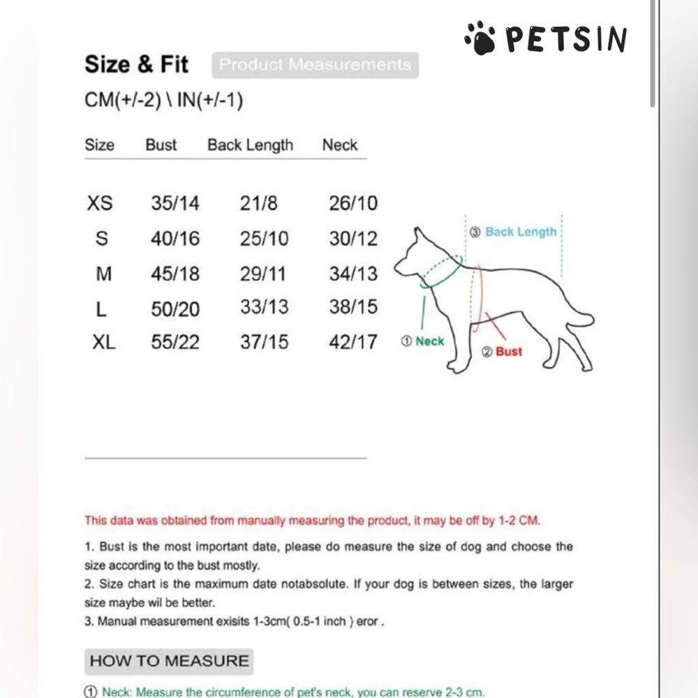 PETSIN Heart Pattern Pet Jacket (REVERSIBLE) - Picture 6 of 7